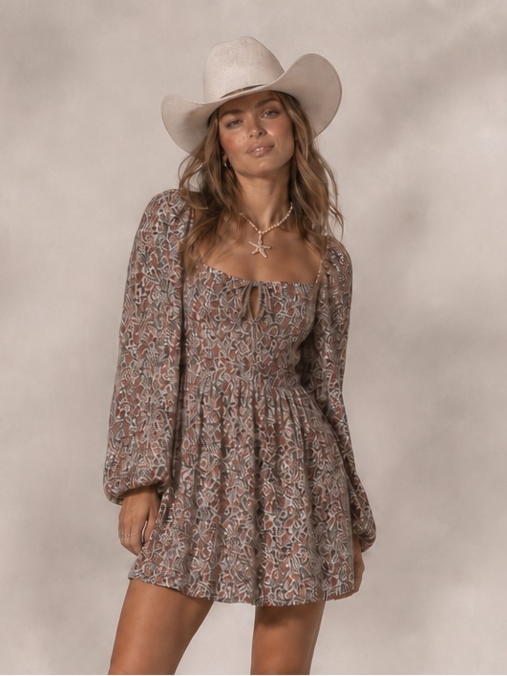 Sunday Best Floral Mini Dress – Size Small